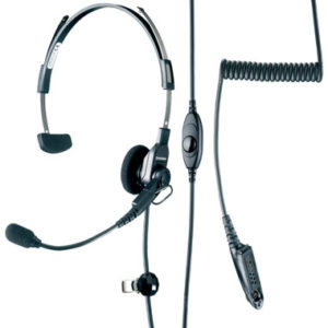 Casque léger Motorola pour série GP3XX